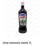 sirop cassis